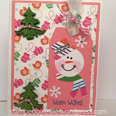 Happy Holidays (card front)
snowman2stamp
Sizzix Tags & Words
snowflake punch
tree buttons 
Thanks for looking!
