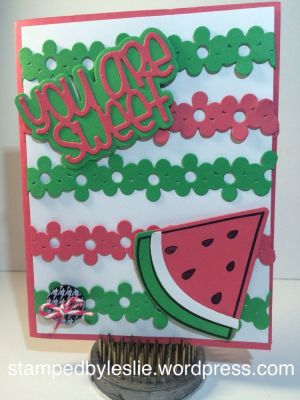 You are Sweet
Large Rectangle Dies
Friends Forever Step-Up Card Die Set for flower border
Thanks for looking:)
