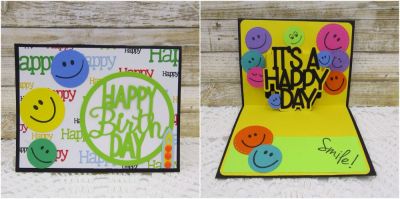 It's A Happy Day Pop-Up Card
Sizzix Happy Day Pop-Up
Happy Birthday: 5x7 Circle Flip-Its Card Set
Sizzix Circle Dies, Stitched Circle Dies, Dotted Circle Dies
faces4stamps

