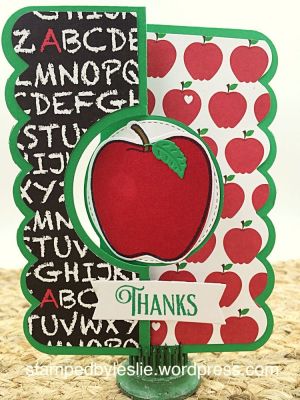 Teacher Thank You 
Sizzix/SB Flip-its #2 Card Set
Stitched Circles Die
