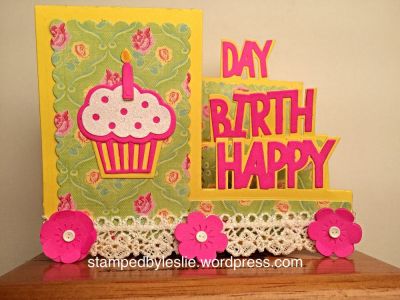 Step-Up to a Happy Birthday
Mini Flower Dies
Thanks for looking:)
