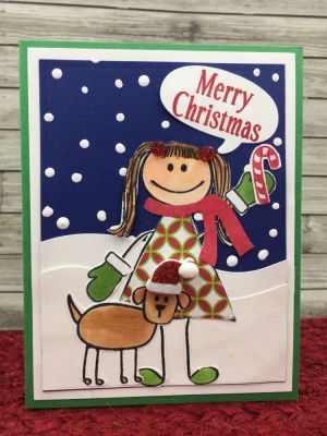 Merry Christmas
Working on some Christmas cards for my Kindergarteners:)
Kids2love
snowman2stamp-scarf
TSOL patterned paper
