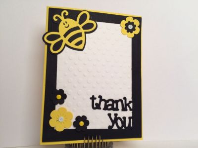 "Bee" Thankful
Sizzix Lovely Drop-Ins
Mini Flower Dies
Bee Triplits
Thanks for looking:)
