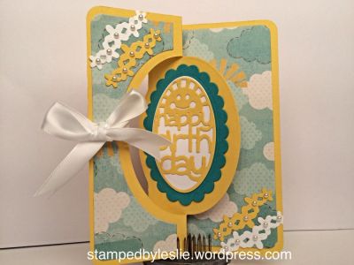 Happy Birthday
Sizzix/Stephanie Barnard Oval Flip-Its Card Die Set
Thanks for looking!
