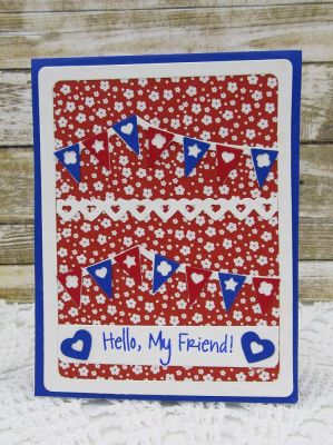 *Hello
Sizzix Banner Drop-ins, Sizzix Drop-in Card Front with Script Dies, kids2love stamp set, TSOL papers and ink
