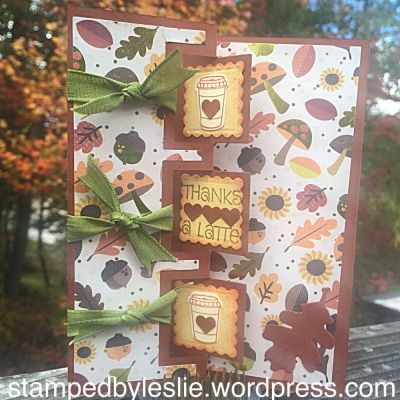Thanks a Latte
Sizzix/Stephanie Barnard Triple Square Flip-its
Leaf Triplits
coffee4two
