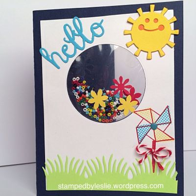 Hello Shaker Card
Sunshine Triplit Dies
Circle Dies
Hello Die from Notebook Edge
Flower Dies
Thanks for looking!
