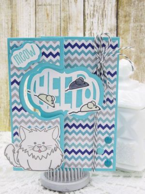 Hello Flip-it
Sizzix Lively Flip-its Card Set
TSOL papers and ink 
