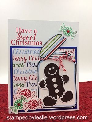 A Sweet Christmas
Sizzix/SB Candy & Jar Stamp/Die Set
HoHo Collection Patterned Paper
