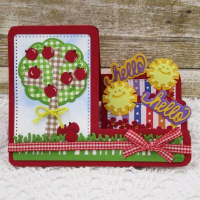 Hello
Sizzix Tree Step-Ups Card
TSOL papers 
