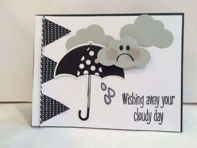 Wishing away your cloudy day...
Also used was banners4all and faces4stamps

