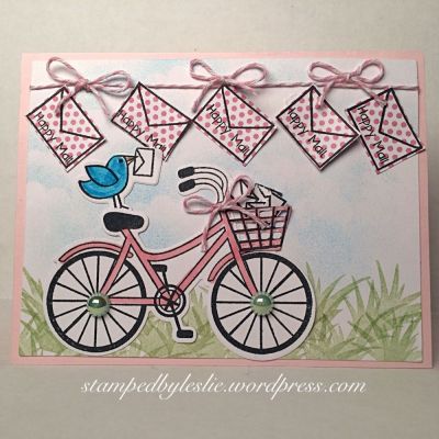 Happy Mail Delivery
Large Rectangle Dies Sizzix/TSOL
happymail2stamp
bicycle2stamp
Thanks for looking!
