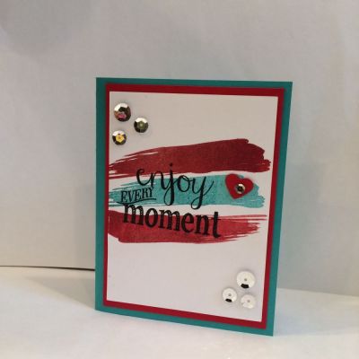 Enjoy Every Moment
I also used chalksayings2stamp
