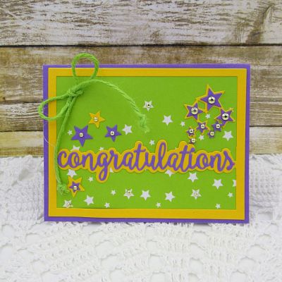 *Congratulations Drop-In
TSOL cardstock and Patterned Paper

