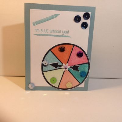 Blue Without You...
Also used Crayon2stamp set
