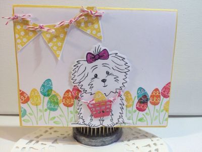 Cookie Celebrates
Also used was banners4all and bicycle2 stamp basket die
