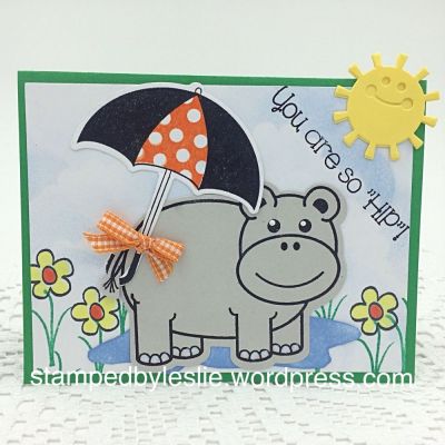 You are so "Hip"
Large Rectangle Dies 
Hello Sunshine Triplits 
umbrella4you
boots4rain
Thanks for looking!
