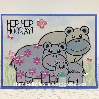 Celebrating a Baby
Large Rectangle Dies 
Oh Baby, Triplits
banners4all- congrats
Stamps2build- flowers
stickers
Thanks for looking!
