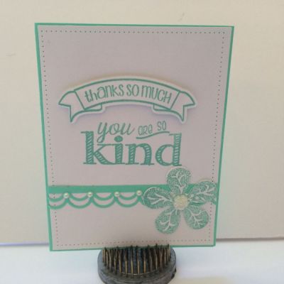 You're so kind...
