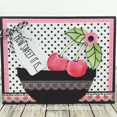 How Sweet it is...
Inside Sentiment: To Call You My Friend!
Sizzix/SB Mini Flower Dies
Sizzix/SB Tags & Words
Stitched Rectangle Dies
