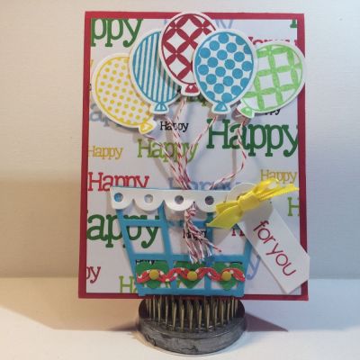 A Happy Day
Basket die
Sizzix border
Stephanie's Happy Collecrion DP
Balloons2cut
Thanks for looking:)
