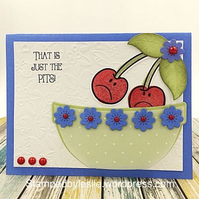 Just the Pits...
faces4stamps
Sizzix/SB Mini Flower Dies
