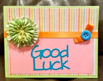 Good Luck

