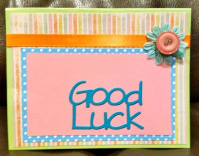 Good Luck
