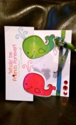 "Whale be friends forever"
