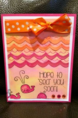 "Hope to sea you soon"

