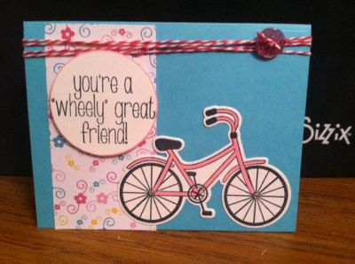 Bicycle teal
