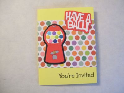 birthday invitation
bubblegum machine dies
Keywords: sondra