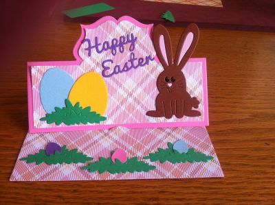 Easter
Regal stand up card.
