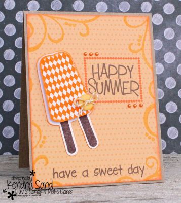 Happy Summer
Keywords: pops2eat patterns4pops frames4planners swirls2build Popsicle Dies GingersnapCardstock WishesCollection