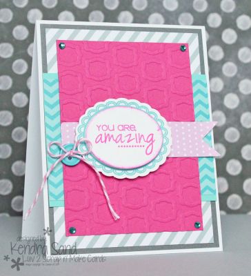 You are Amazing!
Fun, encouraging card using some lovely products!!
Keywords: SizzixWordLabels, SizzixBanners2, Sizzix,