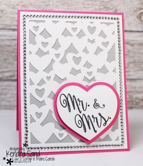 Mr. & Mrs.
Keywords: upperscript2stamp lowerscript2stamp Drop-In Heart SizzixDrop-ins