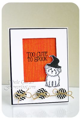 Too Cute to Spook
Keywords: owl halloween cookie