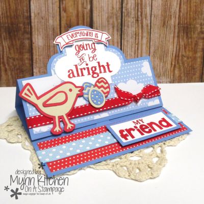 Encouraging Bird
Keywords: chalksayings2stamp, Sizzix