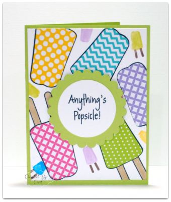 Anything's Popsicle
I paper pieced the popsicles using the Blessing and celebrate collections 
Keywords: pops2eat patterns4pops popsicle dies