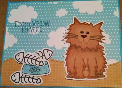 From Meow to You
Birthday Card
Keywords: cat, birthday