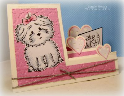 Make a Wish!
Make a Wish card using birthday4cookie and Step-Ups Heart die set
Keywords: birthday4cookie, step-ups heart, regal embossing folder, card