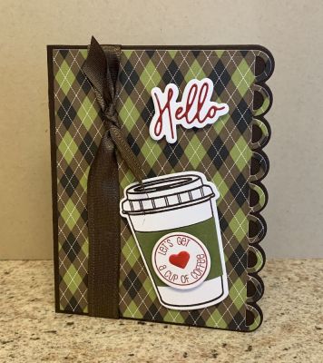 Coffee Date Invite
A cute little card I made to invite a friend to coffee.
Keywords: Coffee, invitation, ribbon edge