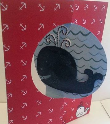 Whale flip card
my card using the June die Hard club set
