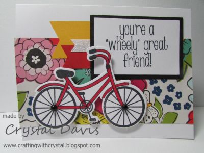 "Wheely" Great Friend Card
