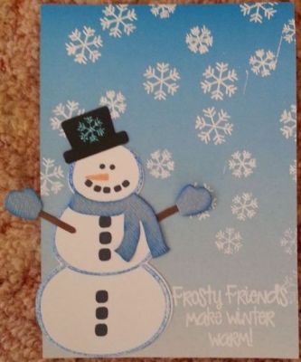 Frosty Friend
Keywords: snowman frosty