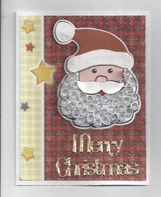 Quilled Santa
