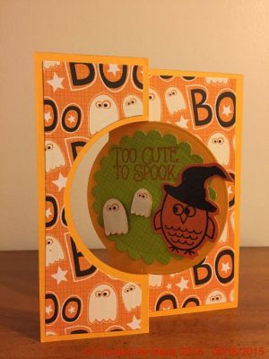 Flip it Card Circle  Critters4Halloween 
