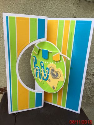 Flip it Circle Card 
