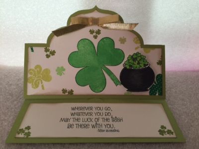 Pot of Shamrocks
