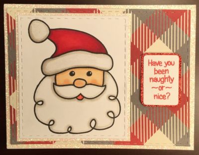 Have you been naughty or nice?
Keywords: Santa2Stamp 